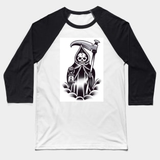 Grim Reaper Baseball T-Shirt